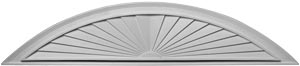 Standard Vinyl Elliptical Sunburst